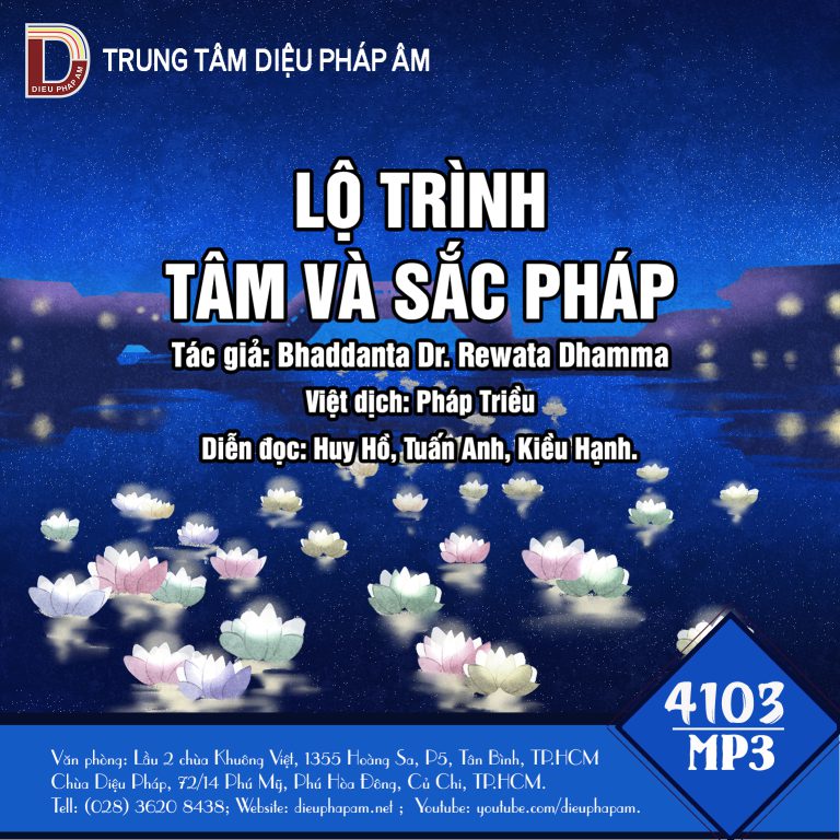Lộ Trình Tâm Và Sắc Pháp - Bhaddanta Dr. Rewata Dhamma