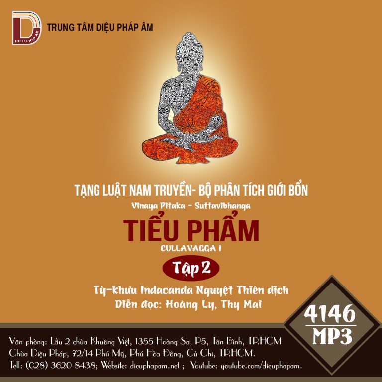 Tạng Luật Nam Truyền - Bộ Phân Tích Giới Bổn - Tiểu Phẩm Tập 2