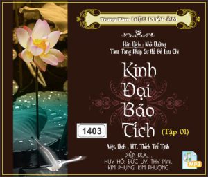 Kinh Đại Bảo Tích tập 1