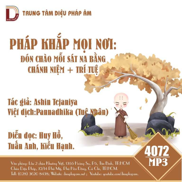Pháp Khắp Mọi Nơi - Đón Chào Mỗi Sát Na Bằng Chánh Niệm Và Trí Tuệ - Ashin Tejaniya