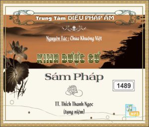 Kinh Dược Sư Sám Pháp - Thích Thanh Ngọc tụng