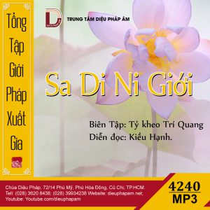 Tổng Tập Giới Pháp Xuất Gia tập 2 - Sa Di Ni Giới