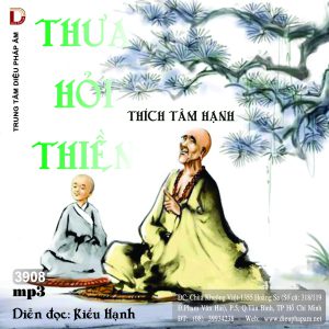 Thưa Hỏi Thiền - Thích Tâm Hạnh