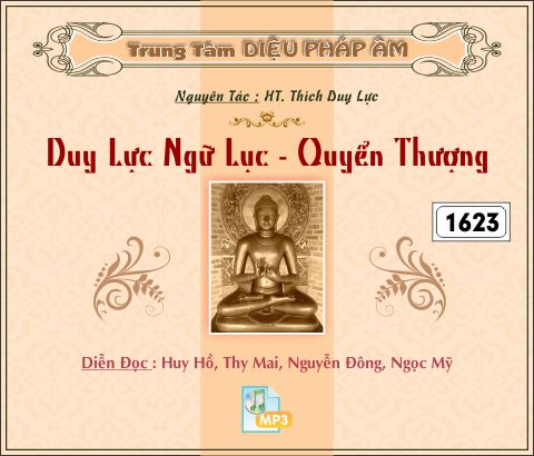 Duy Lực Ngữ Lục - Quyển Thượng