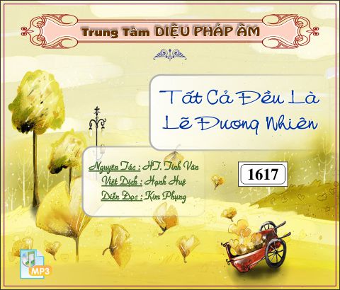 Tất Cả Đều Là Lẽ Đương Nhiên