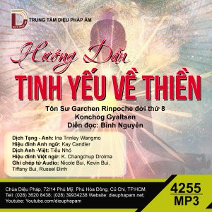 Hướng Dẫn Tinh Yếu Về Thiền - Tôn sư Garchen Rinpoche đời thứ 8, Konchog Gyaltsen