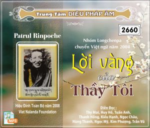 Lời Vàng Của Thầy Tôi - Patrul Rinpoche