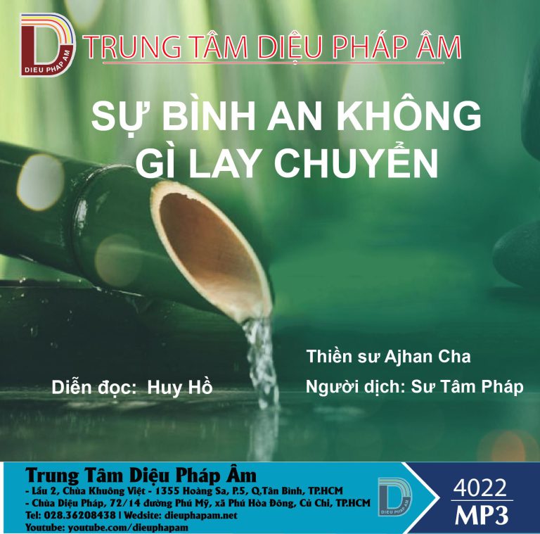 Sự Bình An Không Gì Lay Chuyển