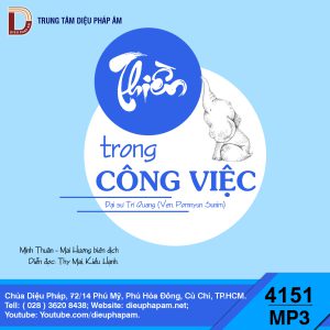 Thiền Trong Công Việc - Đại Sư Trí Quang