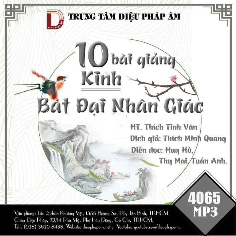 10 Bài Giảng Kinh Bát Đại Nhân Giác