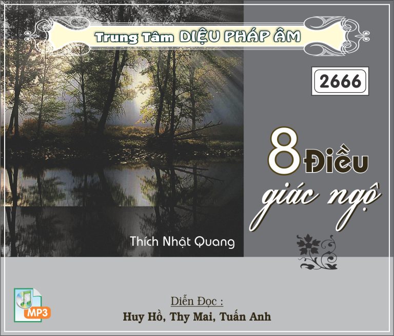 8 Điều Giác Ngộ Giảng Giải - Thích Nhật Quang 80kbps
