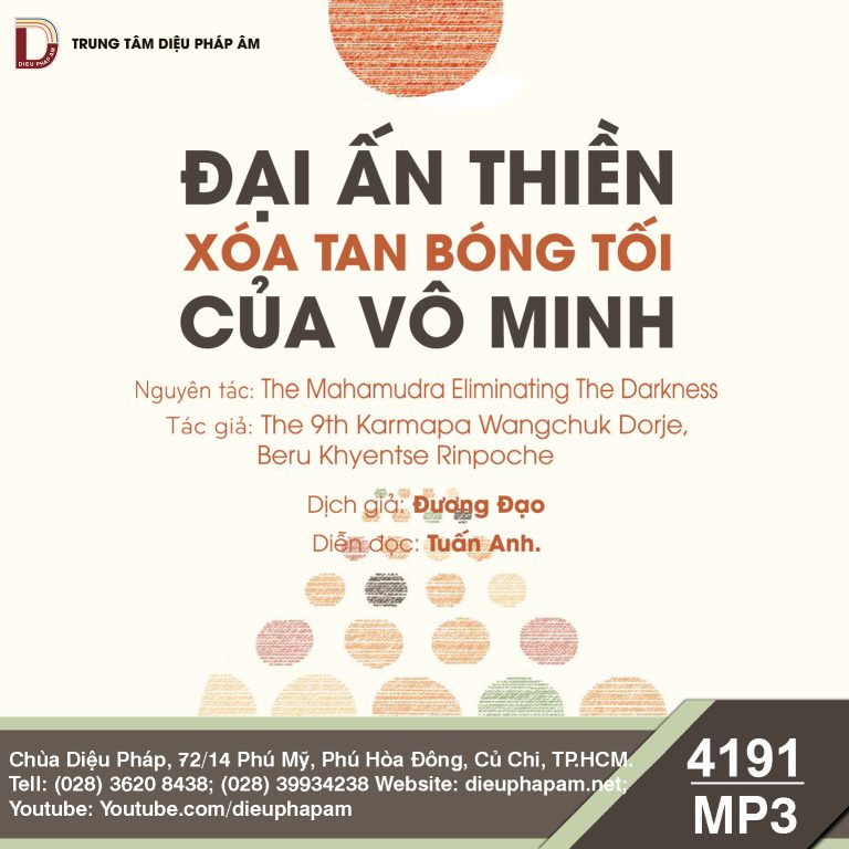 Đại Ấn Thiền Xóa Tan Bóng Tối Của Vô Minh - The 9th Karmapa Wangchuk Dorje, Beru Khyentse Rinpoche