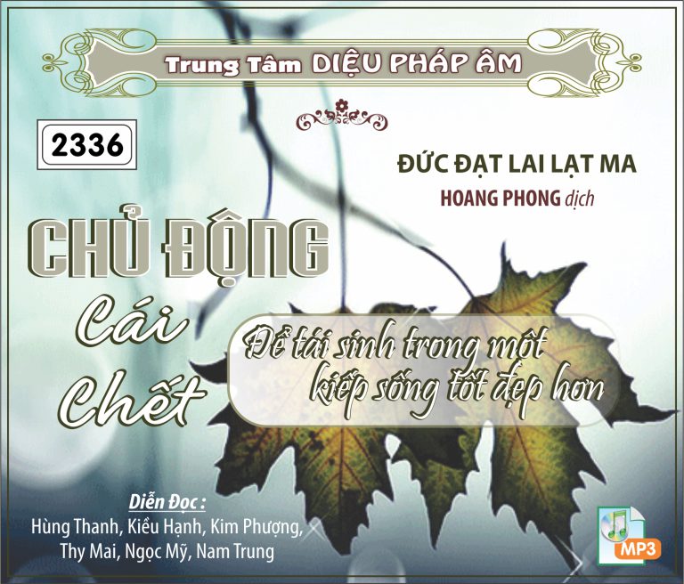 Chủ Động Cái Chết Để Tái Sinh Trong Một Kiếp Sống Tốt Đẹp Hơn
