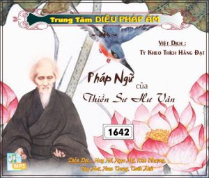 Pháp Ngữ Của Hòa Thượng Hư Vân