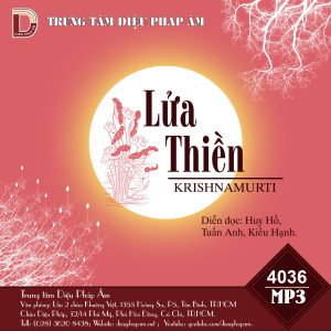 Lửa Thiền - Krishnamurti