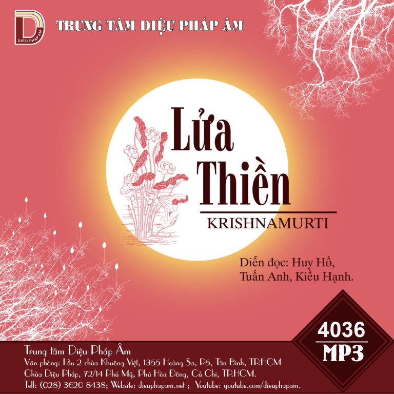Lửa Thiền - Krishnamurti