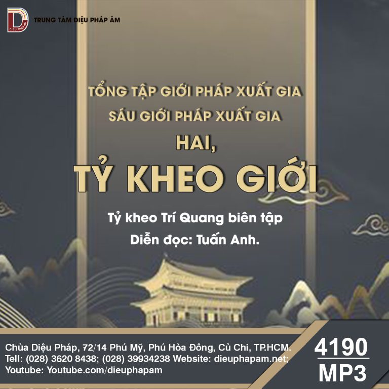 Tổng Tập Giới Pháp Xuất Gia tập 1 - Tỷ-kheo Giới Của Tứ Phần Luật