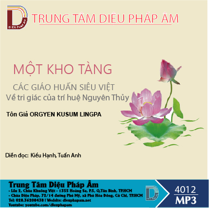 Một Kho Tàng Các Giáo Huấn Siêu Việt Về Tri Giác Của Trí Huệ Nguyên Thủy - Orgyen Kusum Lingpa