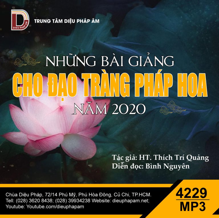 Những Bài Giảng Cho Đạo Tràng Pháp Hoa Năm 2020
