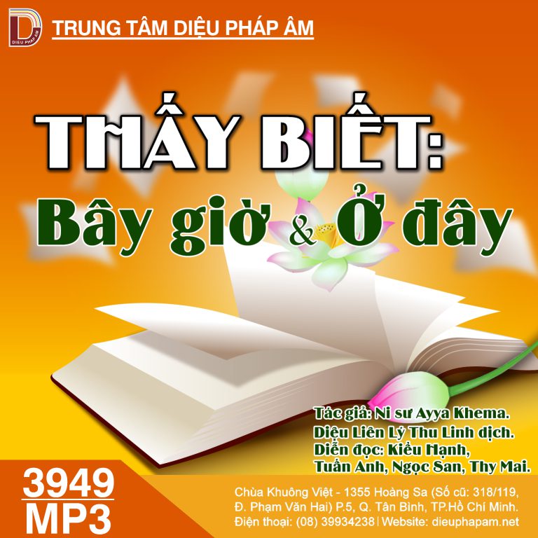 Thấy, Biết, Bây Giờ Và Ở Đây - Ayya Khema