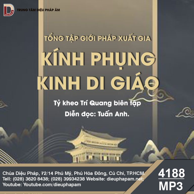 Kính Phụng Kinh Di Giáo